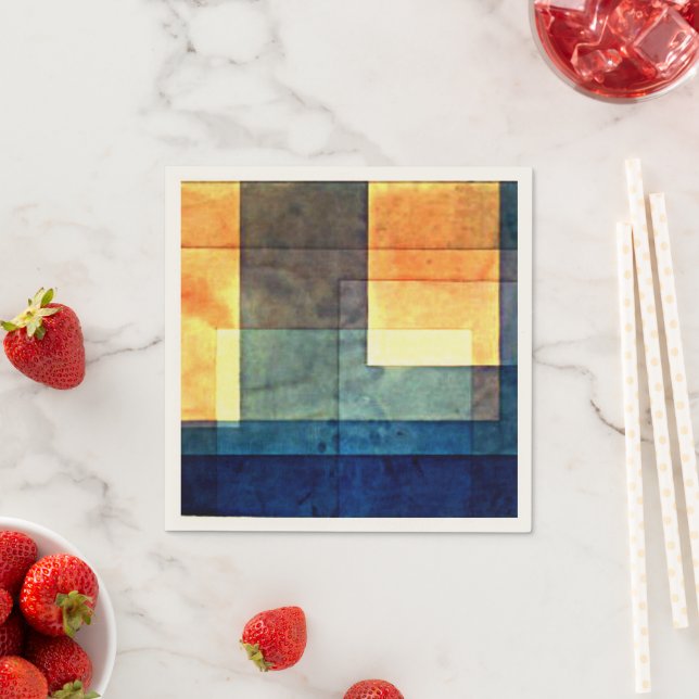 Klee - House on the Water Napkin (Insitu)