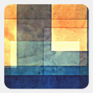 Klee - House on the Water Square Sticker