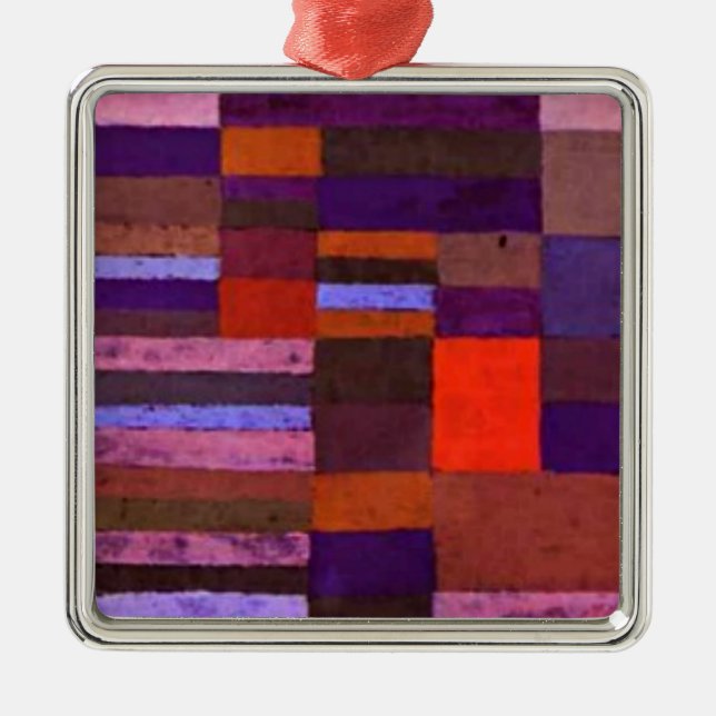 Klee - Individualised Altimetry Metal Ornament (Front)
