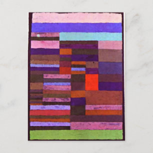 Klee - Individualised Altimetry of Stripes Postcard