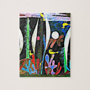 Klee - Landscape with Yellow Birds Jigsaw Puzzle