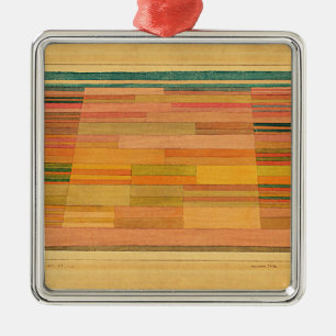 Klee - Measured Fields Metal Ornament