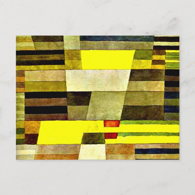 Klee - Monument Postcard (Front)