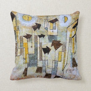 Klee - Mural from the Temple of Longing Thither Cushion