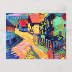 Klee - Murnau Street with Women, Postcard