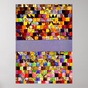 Klee - Once Emerged from the Grey of Night Poster