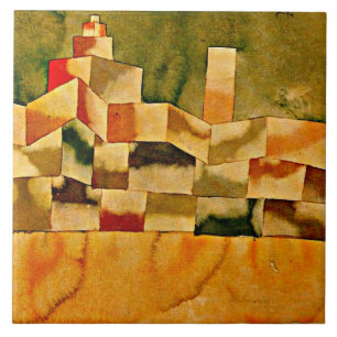 Klee - Oriental Architecture Ceramic Tile