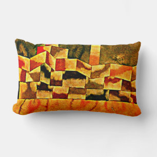 Klee - Oriental Architecture Lumbar Cushion