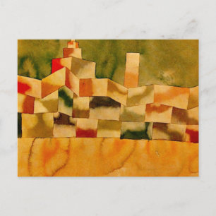 Klee - Oriental Architecture Postcard