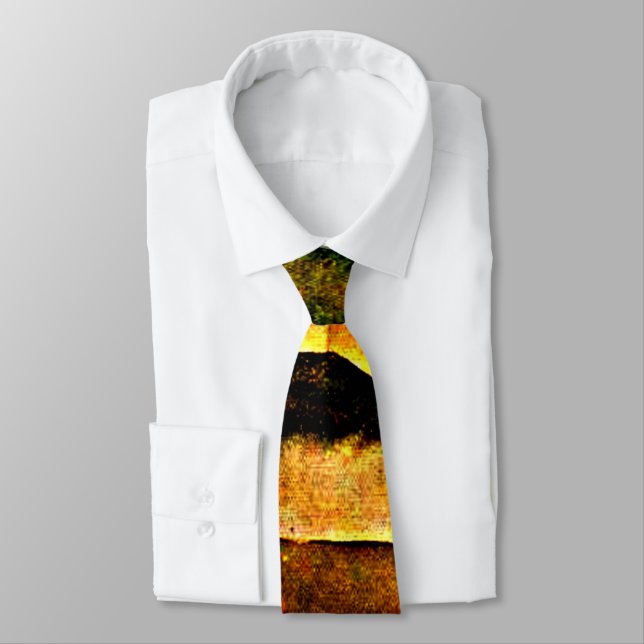 Klee - Oriental Architecture Tie (Tied)
