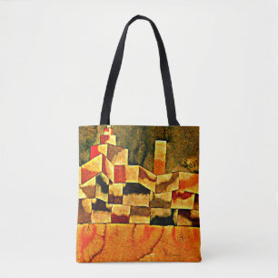 Klee - Oriental Architecture Tote Bag