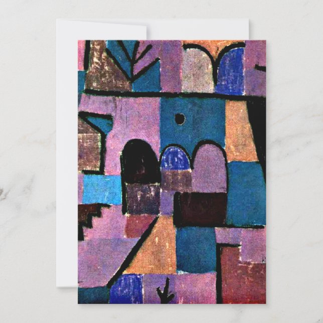 Klee - Oriental Garden Card (Front)