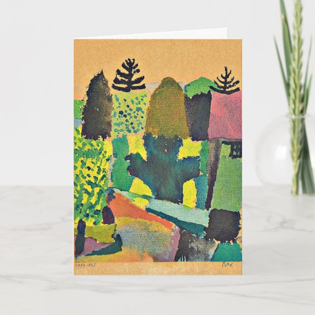 Klee - Park Card (Front)