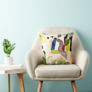 Klee - Pathetic Watercolor Cushion