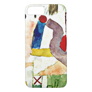 Klee - Pathetic Watercolor, Red iPhone 8/7 Case