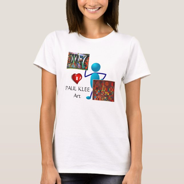 Klee - Paul Klee Art T-Shirt (Front)
