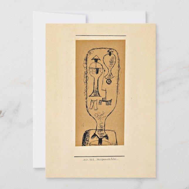Klee - Physiognomic Riddle Card (Front)
