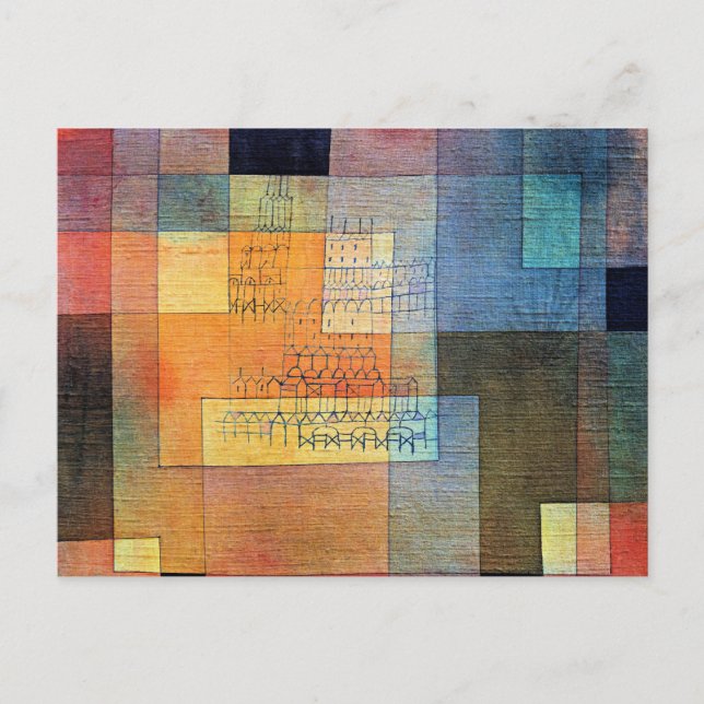 Klee - Polyphonic Architecture Postcard (Front)