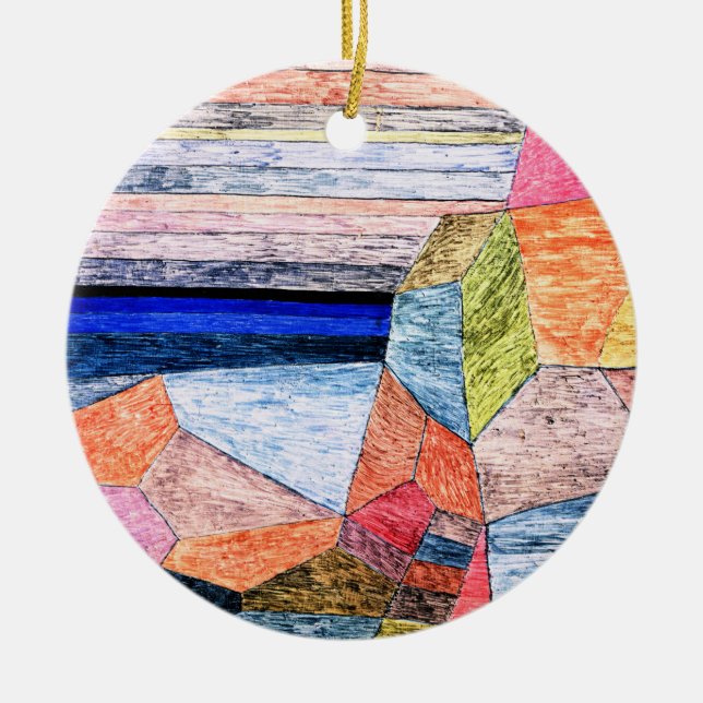 Klee - Promontorio Ph, Ceramic Ornament (Front)