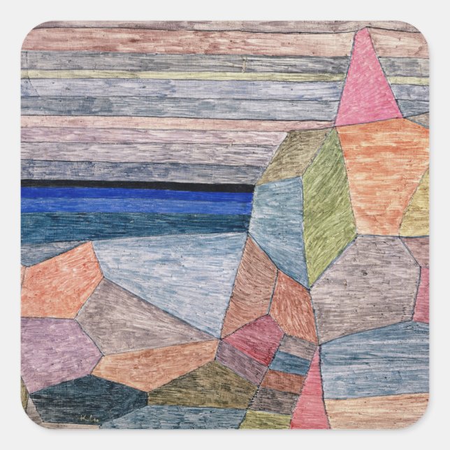Klee - Promontorio Ph., Square Sticker (Front)