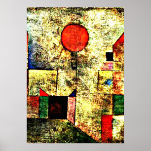 Klee - Red Balloon Poster