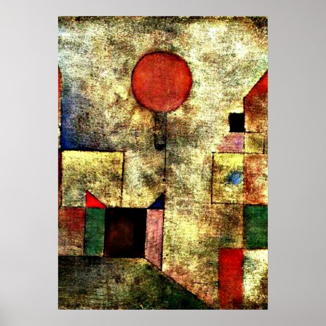 Klee - Red Balloon Poster (Front)