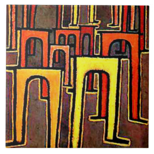 Klee - Revolution of the Viaduct Ceramic Tile