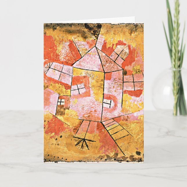 Klee - Revolving House, Card (Front)