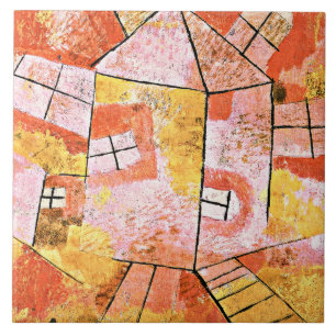Klee - Revolving House Ceramic Tile