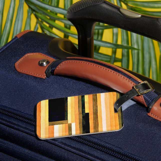 Klee - Rock Chamber Luggage Tag (Front Insitu 3)