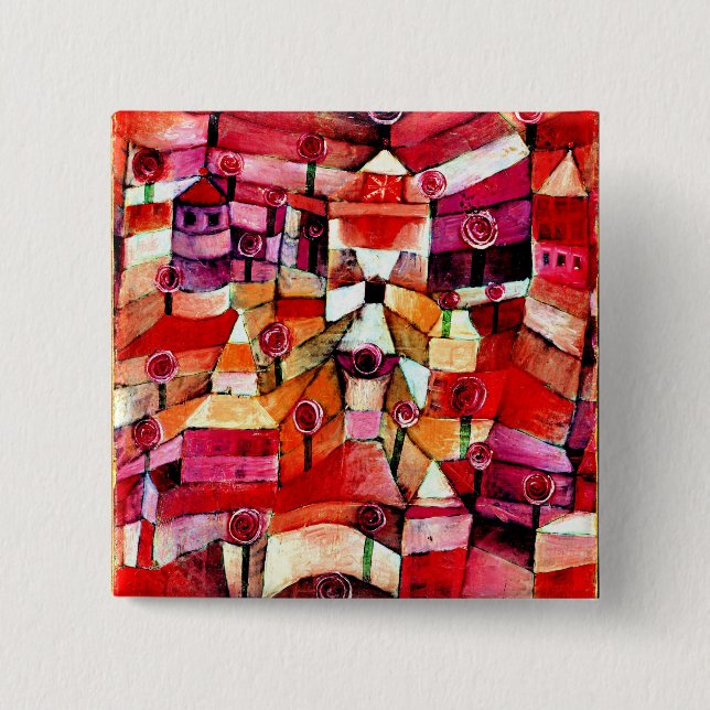 Klee - Rose Garden 15 Cm Square Badge (Front)