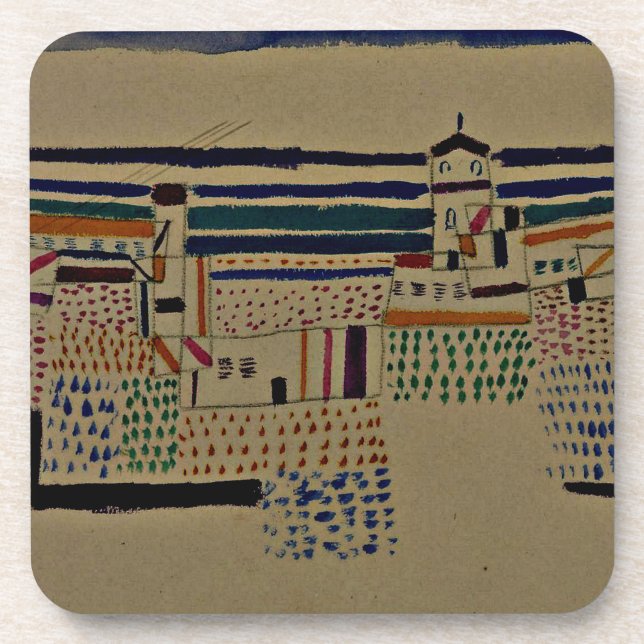 Klee - Seaside Resort South of France Coaster (Front)