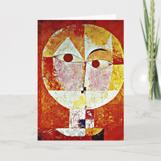 Klee - Senecio Card (Front)