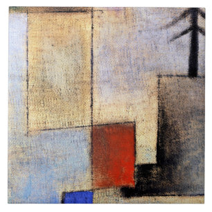 Klee - Small Fir Picture Ceramic Tile