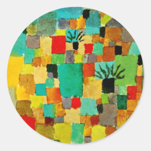 Klee - Southern (Tunisian) Garden Classic Round Sticker