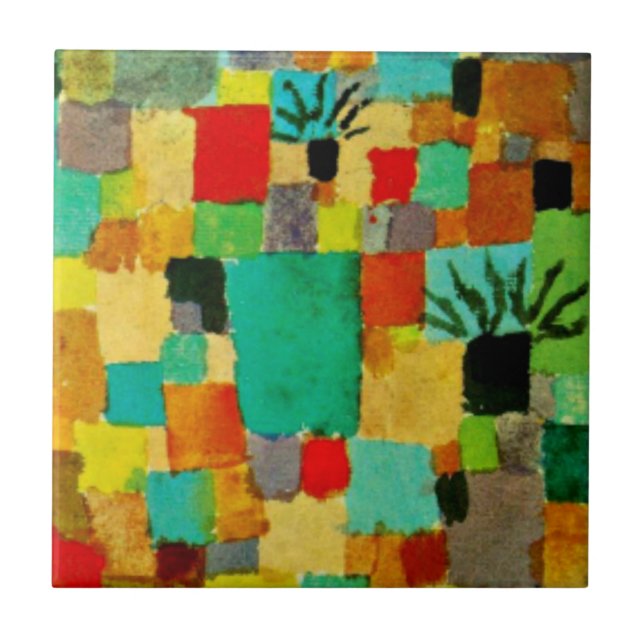 Klee - Southern Tunisian Gardens-1919 Tile (Front)