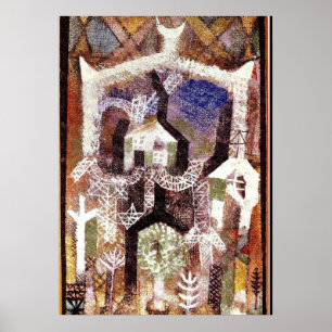 Klee - Summer Houses Poster