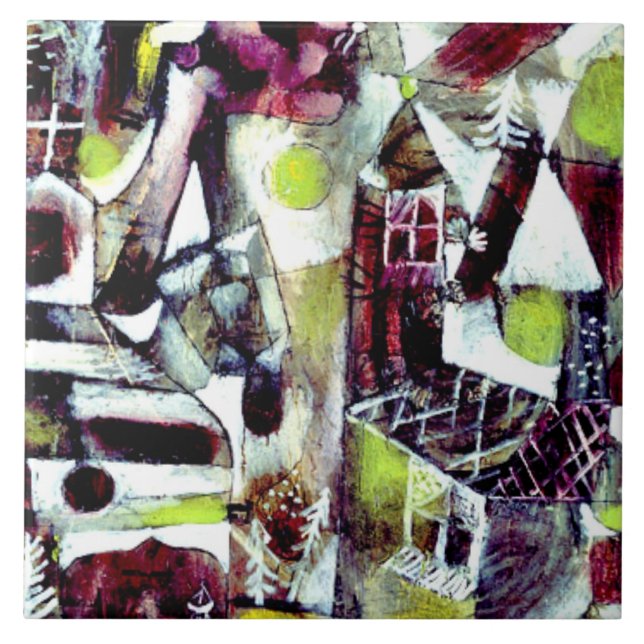 Klee - Swamp Legend Ceramic Tile (Front)