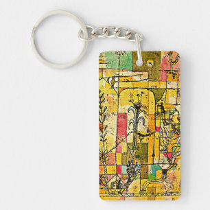 klee - Tale of Hoffmann, famous painting Key Ring