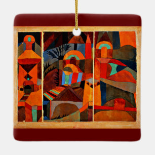 Klee - Temple Gardens Ceramic Ornament