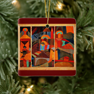 Klee - Temple Gardens Ceramic Ornament