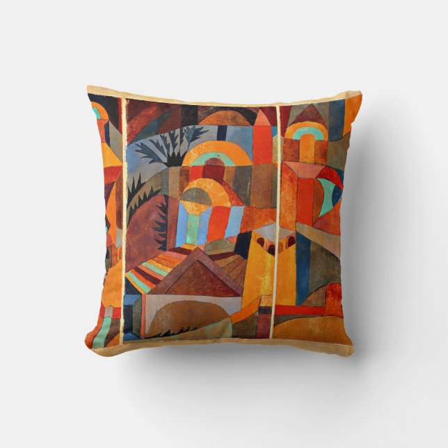 Klee - Temple Gardens Cushion (Front)