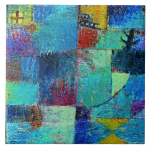 Klee - Terraced Gardens Ceramic Tile