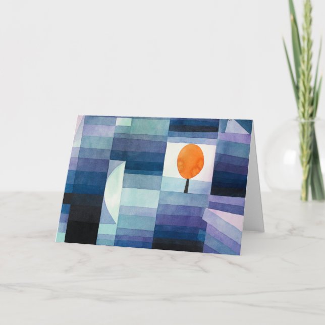 Klee - The Harbinger of Autumn Card (Front)