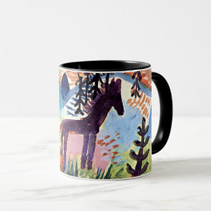 Klee - The Horse, famous painting Mug