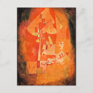 Klee - The Man under the Pear Tree Postcard