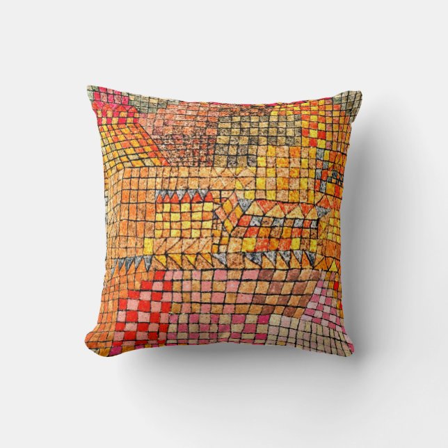 Klee - Town Castle Kr. Cushion (Front)