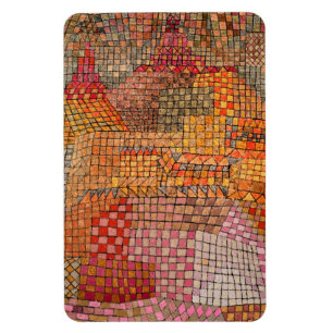 Klee - Town Castle Kr Magnet