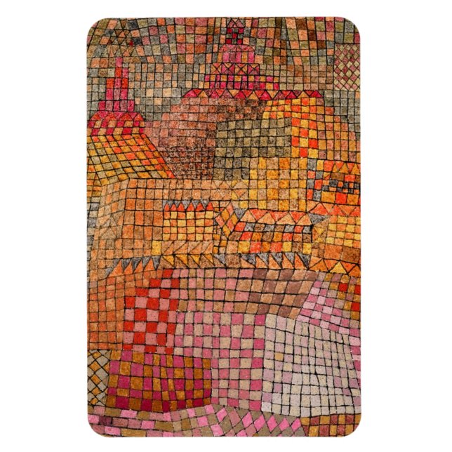 Klee - Town Castle Kr Magnet (Vertical)