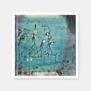Klee - Twittering Machine Napkin